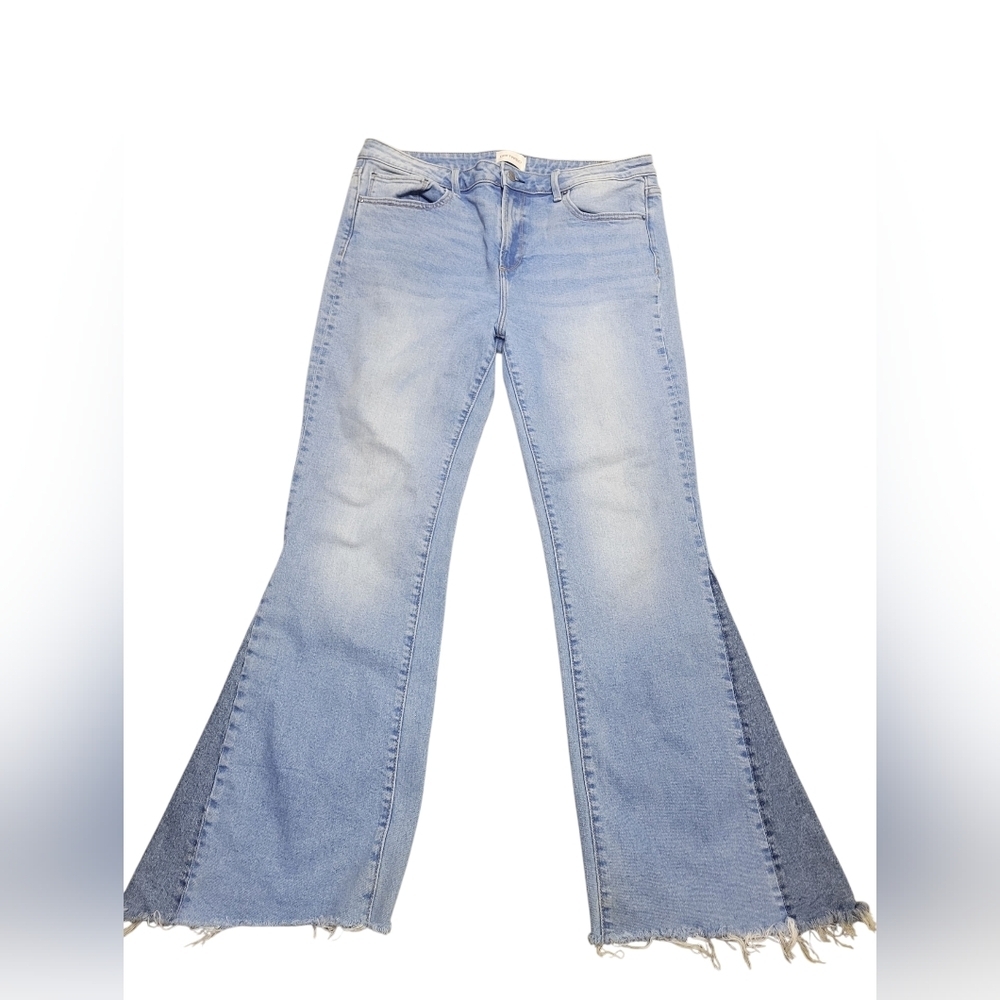 DRIFTWOOD Light Blue Wide Leg Jeans
